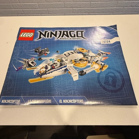 LEGO Ninjago 70724 Ninjacopter Manual ONLY - Picture 1 of 2